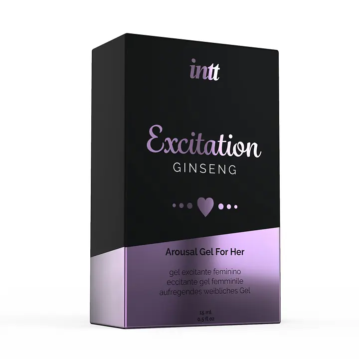 Збуджувальний гель Intt Excitation (15 мл) з екстрактом женьшеню, з ефектом вібрації - Master