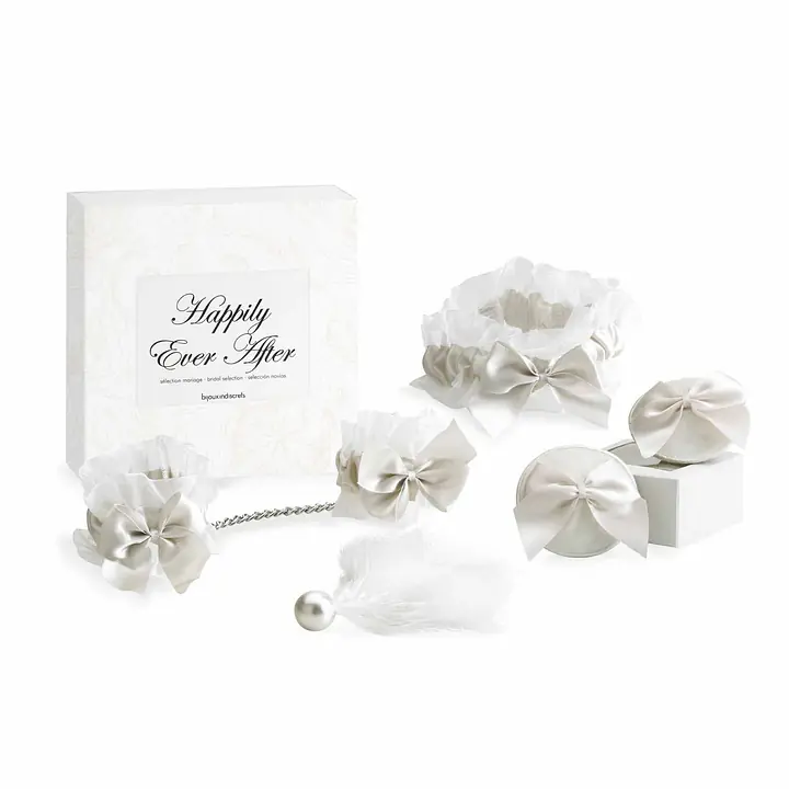 Подарунковий набір Bijoux Indiscrets Happily Ever After, White Label, 4 аксесуари для задоволення - Master