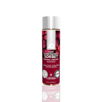 Змазка на водній основі JO H2O — Raspberry Sorbet (120 мл) без цукру, рослинний гліцерин - Master