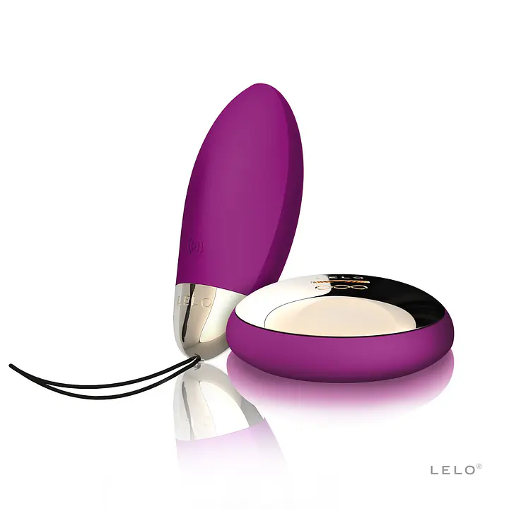 Віброяйце LELO Lyla 2 Deep Rose, водонепроникне, пульт ДК з вібрацією, технологія SenseMotion - Master