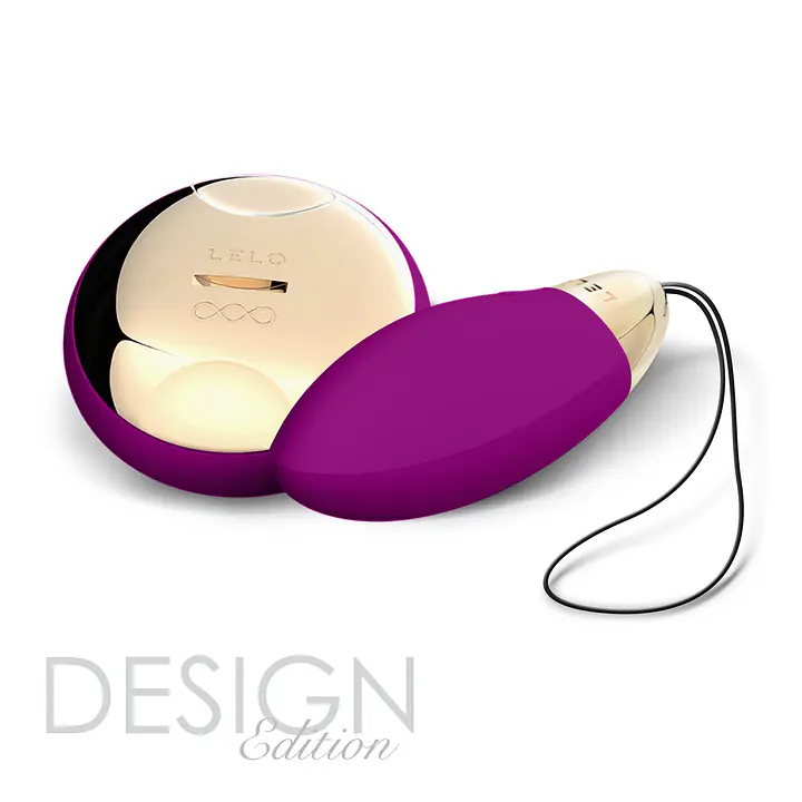 Віброяйце LELO Lyla 2 Deep Rose, водонепроникне, пульт ДК з вібрацією, технологія SenseMotion - Master