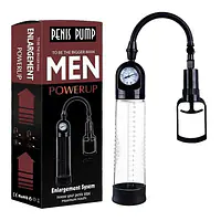 Вакуумна помпа Men Powerup зі стрілковим манометром і ручним насосом - Master