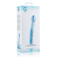 Скляний дилдо Gildo Glass Dildo No. 4, для точки G та простати - Master