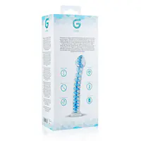 Скляний дилдо Gildo Glass Dildo No. 4, для точки G та простати - Master