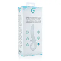 Скляний дилдо Gildo Glass Dildo No. 14, реалістична головка - Master