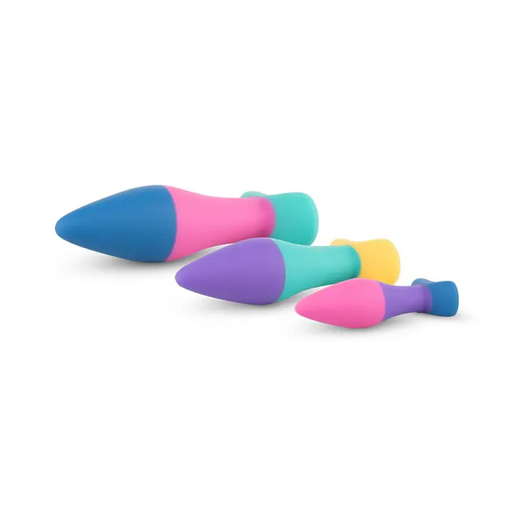 Набір анальних пробок PMV20 Koda – Butt Plug Set, діаметр 2,9 см, 3,9 см, 5 см - Master