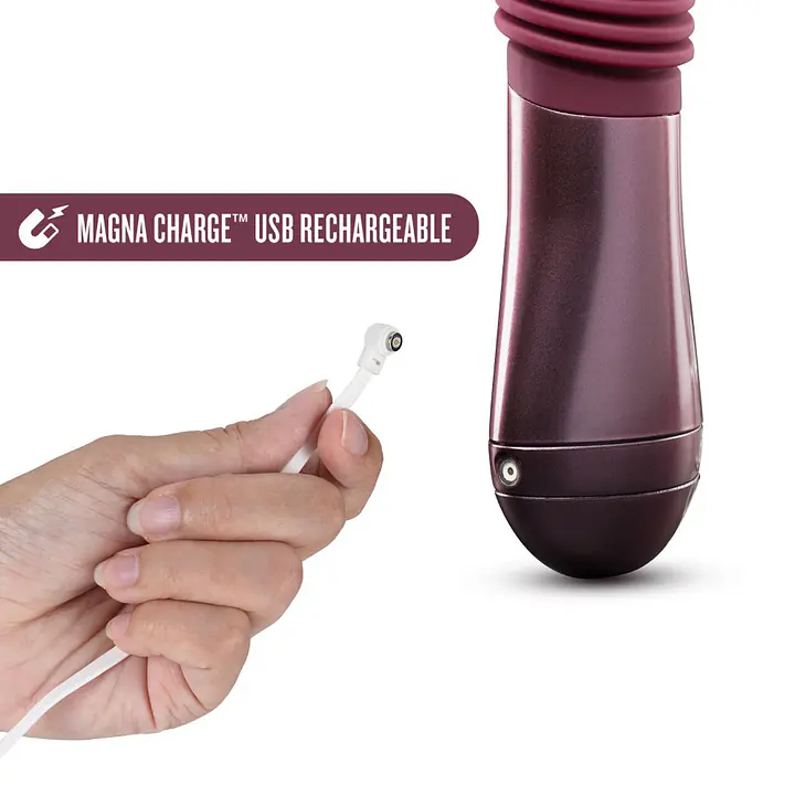 Пульсатор Temptasia by Blush - Trixie Thrusting Dildo - Wine Red - Master
