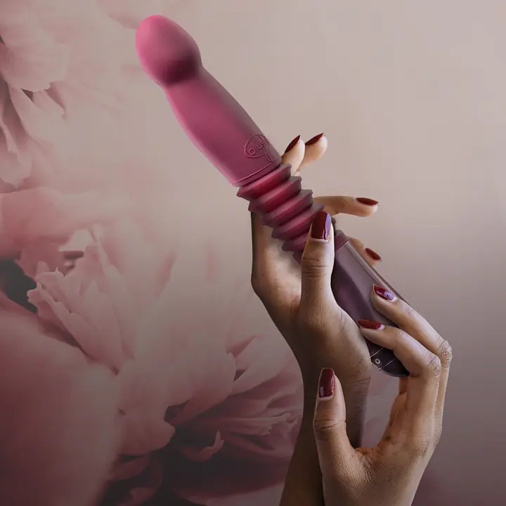 Пульсатор Temptasia by Blush - Trixie Thrusting Dildo - Wine Red - Master