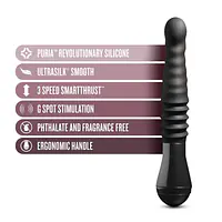 Пульсатор Temptasia by Blush - Lazarus Thrusting Dildo - Black - Master