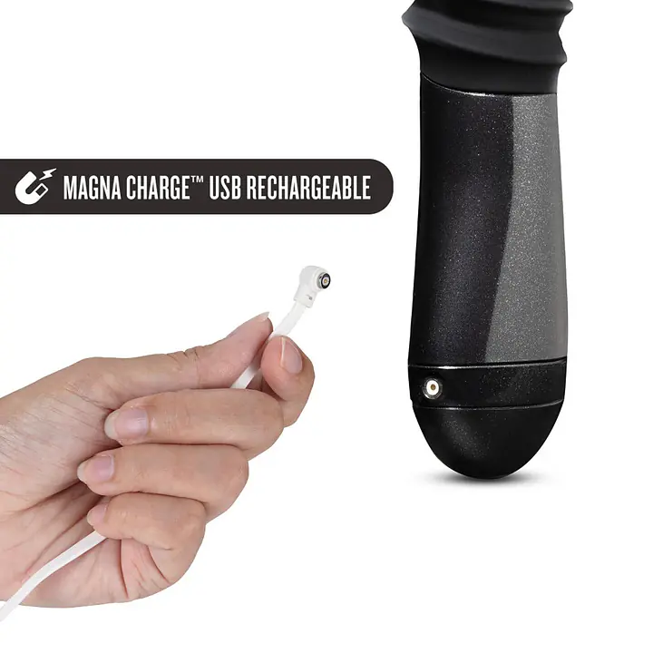 Пульсатор Temptasia by Blush - Lazarus Thrusting Dildo - Black - Master