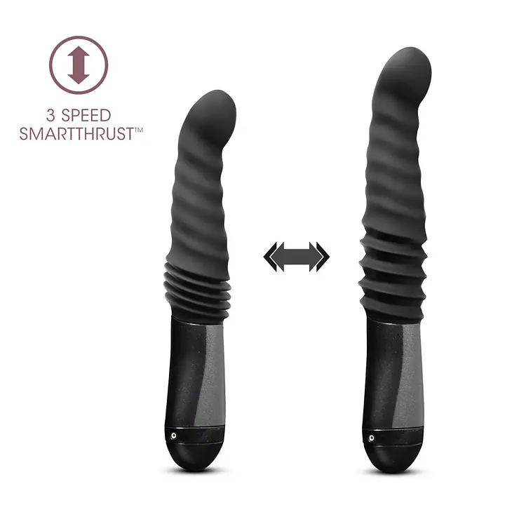 Пульсатор Temptasia by Blush - Lazarus Thrusting Dildo - Black - Master