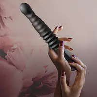 Пульсатор Temptasia by Blush - Lazarus Thrusting Dildo - Black - Master