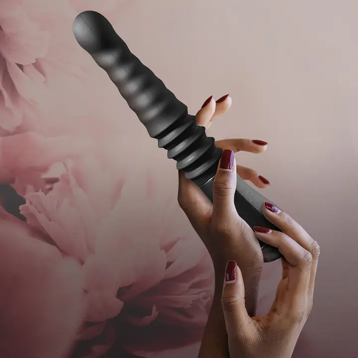 Пульсатор Temptasia by Blush - Lazarus Thrusting Dildo - Black - Master