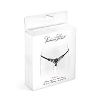 Трусики-стрінги з доступом Fashion Secret DANUTA Black - Master