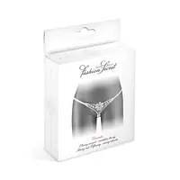 Трусики-стрінги з доступом Fashion Secret DANUTA White - Master