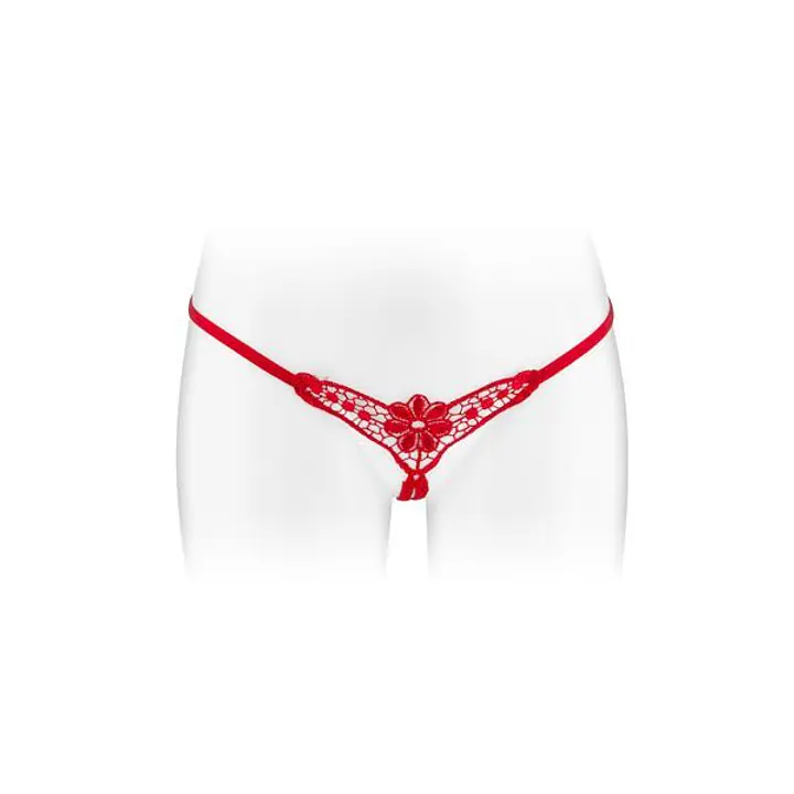 Трусики-стрінги з доступом Fashion Secret DANUTA Red - Master