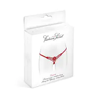 Трусики-стрінги з доступом Fashion Secret DANUTA Red - Master