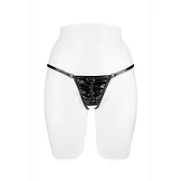 Трусики-стрінги з доступом Fashion Secret ANGELA Black - Master