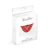 Трусики-стрінги з перлинною ниткою Fashion Secret KATIA Red - Master