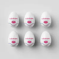 Набір мастурбаторів-яєць Lovense Kraken masturbator egg box, 6 штук, різна текстура - Master