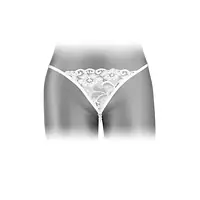 Трусики-стрінги з перлинною ниткою Fashion Secret VENUSINA White - Master