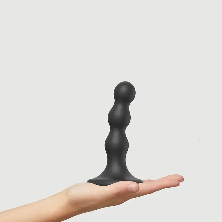 Насадка для страпона Strap-On-Me Dildo Plug Balls Black S - Master