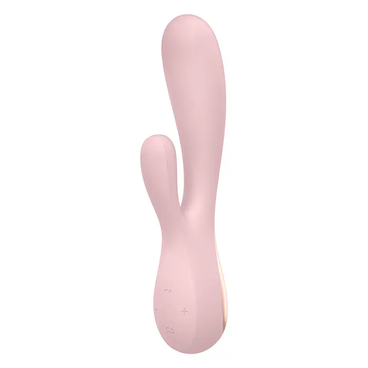 Смарт вібратор-кролик Satisfyer Mono Flex Mauve, 2 мотори, керування через інтернет - Master