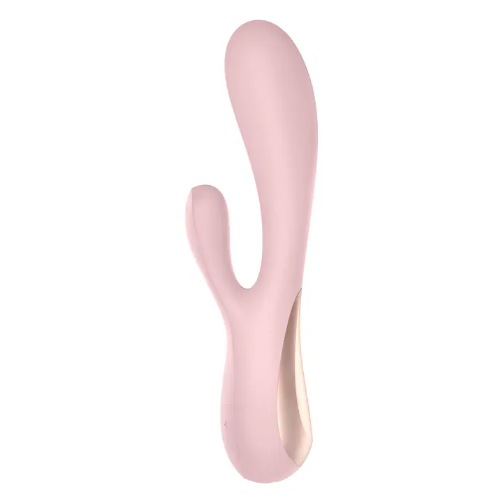 Смарт вібратор-кролик Satisfyer Mono Flex Mauve, 2 мотори, керування через інтернет - Master