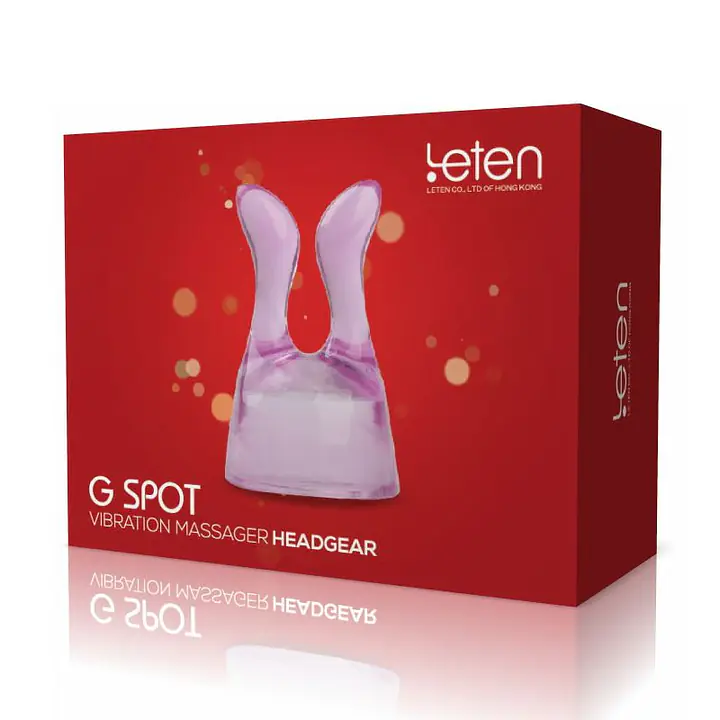 Насадка для вібромасажера Leten G SPOT HEADGEAR - 2 (40 x 60 мм) - Master