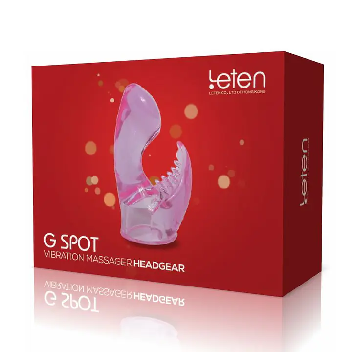 Насадка для вібромасажера Leten G SPOT HEADGEAR - 4 (42 x 100 мм) - Master