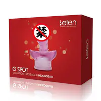 Насадка для вибромассажера Leten G SPOT HEADGEAR - 5 (40 x 92 мм) - Master