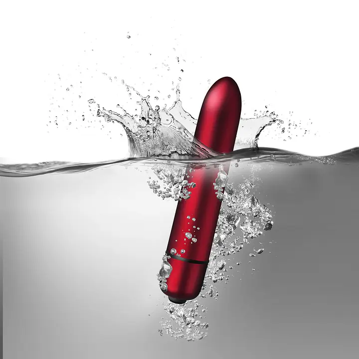 Віброкуля Rocks Off RO-90mm 10 Speed ​​Scarlet Velvet матова - Master