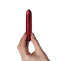 Віброкуля Rocks Off RO-90mm 10 Speed ​​Scarlet Velvet матова - Master