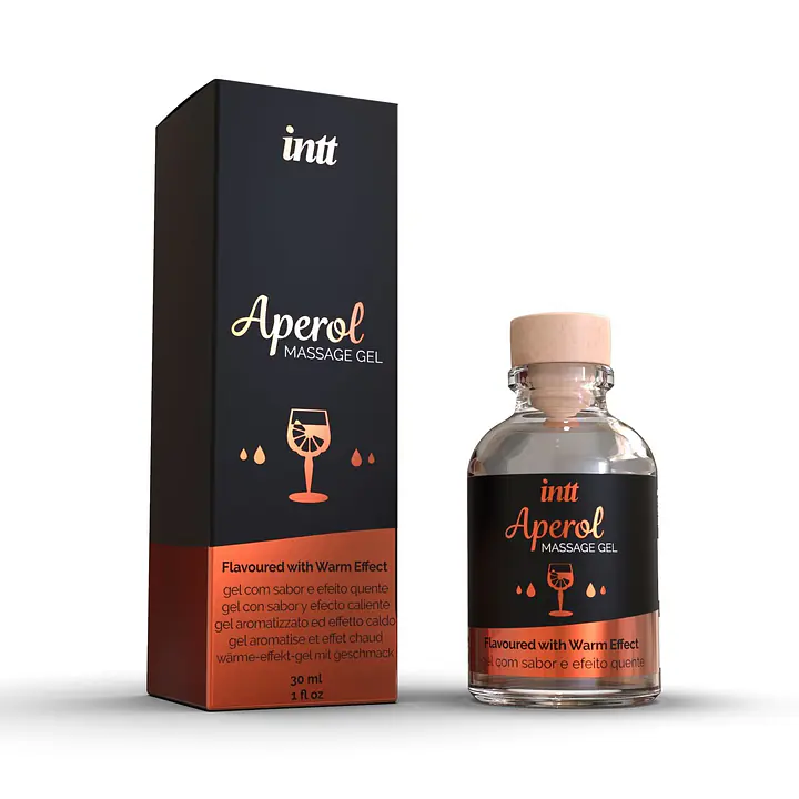 Масажний гель для інтимних зон Intt Aperol (30 мл) розігрівальний - Master