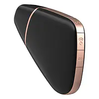 Вакуумний кліторальний стимулятор Satisfyer Love Triangle Black з керуванням через інтернет - Master