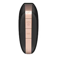 Вакуумний кліторальний стимулятор Satisfyer Love Triangle Black з керуванням через інтернет - Master