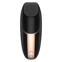 Вакуумний кліторальний стимулятор Satisfyer Love Triangle Black з керуванням через інтернет - Master