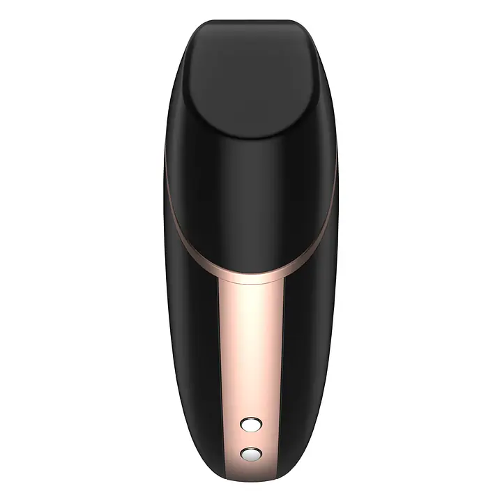Вакуумний кліторальний стимулятор Satisfyer Love Triangle Black з керуванням через інтернет - Master