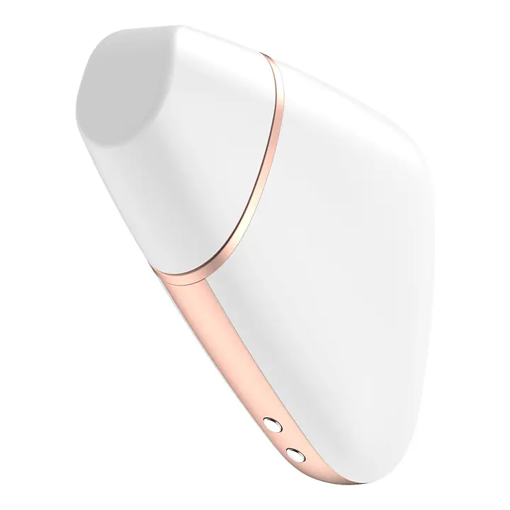 Вакуумний кліторальний стимулятор Satisfyer Love Triangle White з керуванням через інтернет - Master