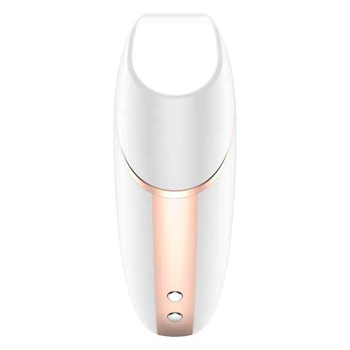 Вакуумний кліторальний стимулятор Satisfyer Love Triangle White з керуванням через інтернет - Master