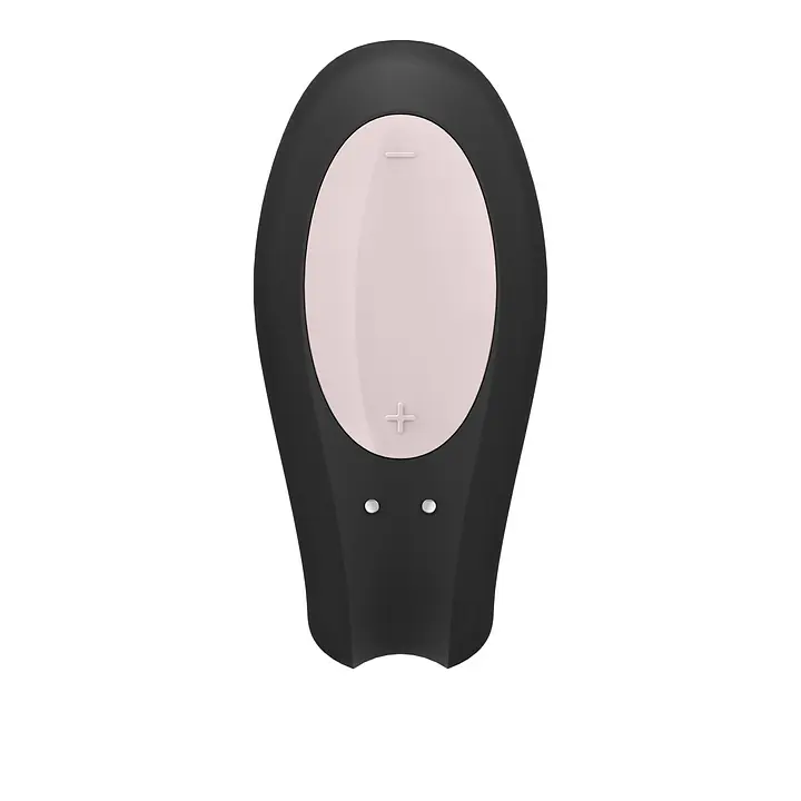 Смарт-вібратор для пар Satisfyer Double Joy Black із широким кліторальним стимулятором - Master