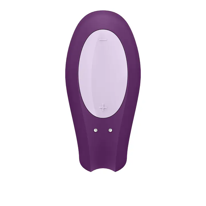 Смарт-вібратор для пар Satisfyer Double Joy Violet із широким кліторальним стимулятором - Master