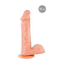 Фалоімітатор Real Body — Real Tony Flash, TPE, діаметр 3,5 см - Master