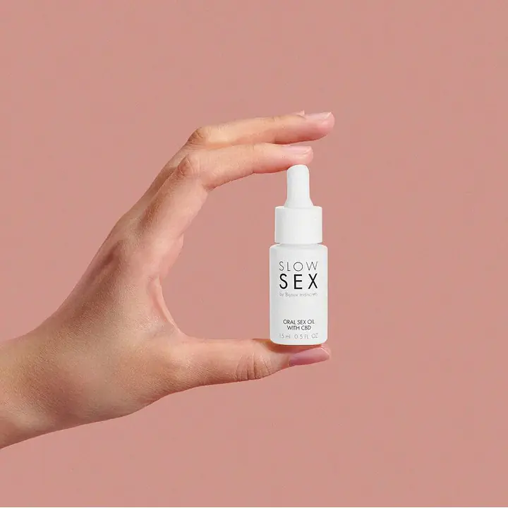 Олія для орального сексу Bijoux Indiscrets Slow Sex Oral Sex Oil CBD (15 мл) - Master