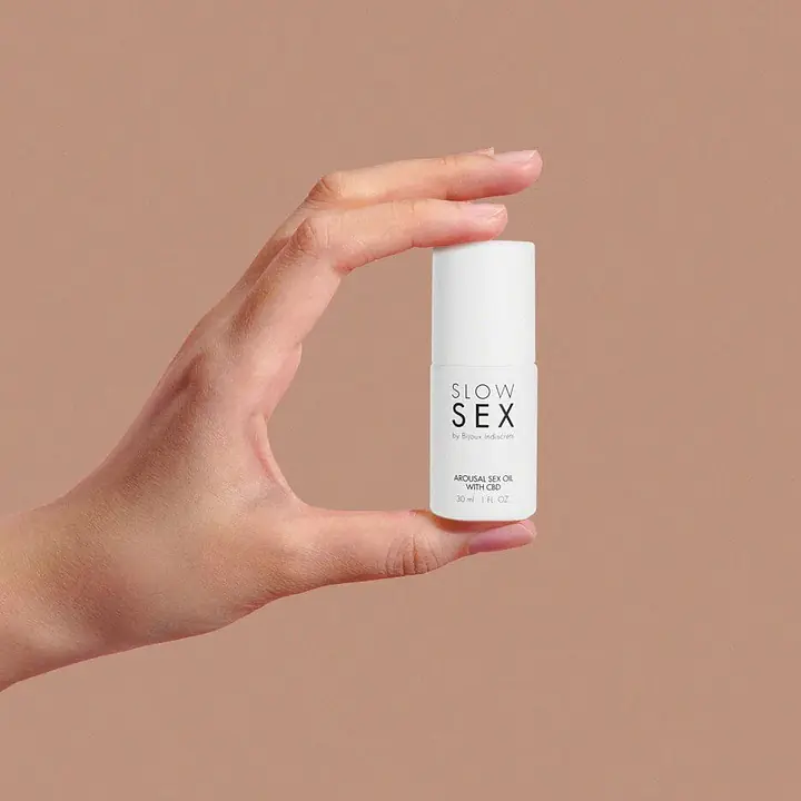 Олія для збудження Bijoux Indiscrets SLOW SEX Arousal Sex Oil CBD (30 мл) - Master