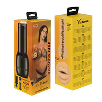 Мастурбатор Kiiroo Feel Victoria June Mouth Stroker PBC сумісний з PowerBlow та Keon - Master