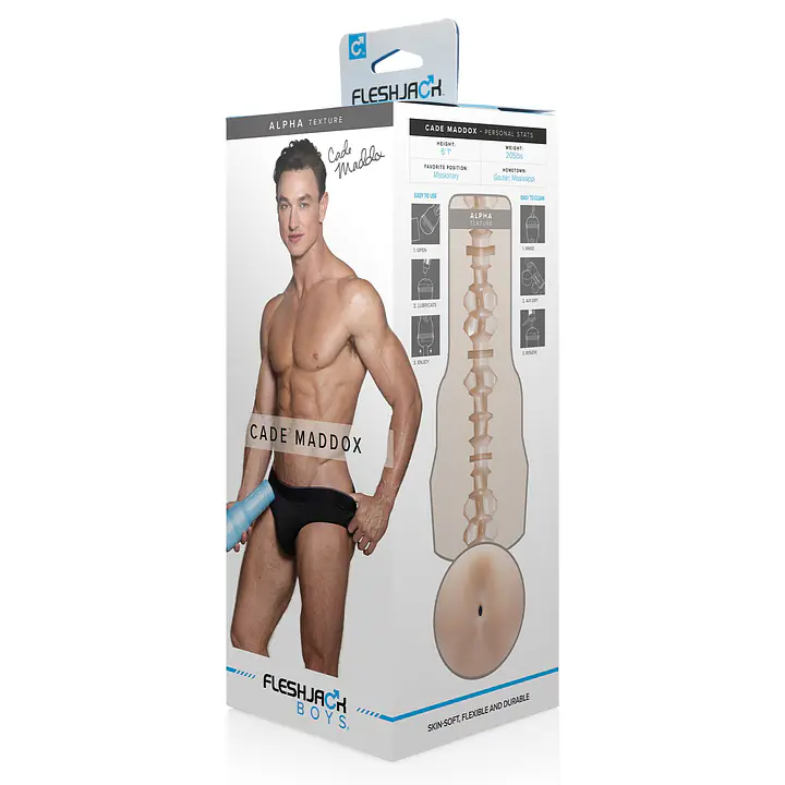 Мастурбатор-попка Fleshjack Boys: Cade Maddox Alpha - Master