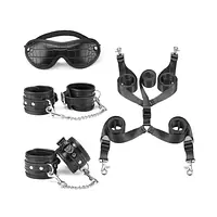 Набір для фіксації на ліжку Liebe Seele Temptation Underbed Mattress Restraint Kit + маска - Master