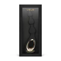 Анальне намисто з вібрацією LELO Soraya Beads Black, різний діаметр намистин, 8 режимів - Master