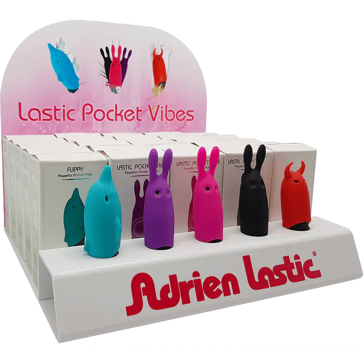 Набір вібраторів Adrien Lastic Promo Pack Pocket Vibe (25 шт + тестери) - Master